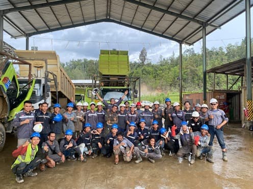 SISWA TTC OJT DI PT. MUTIARA ETAM COAL Image 1